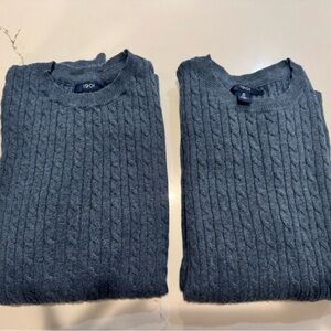 Boys matching cable knit sweater from Nordstrom. Like new